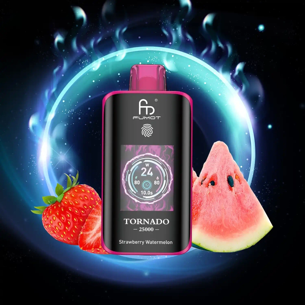RandM Tornado 25000 - Strawberry Watermelon 5%