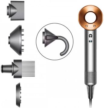 Фен Dyson HD07 Supersonic Nickel/Copper (389922-01)