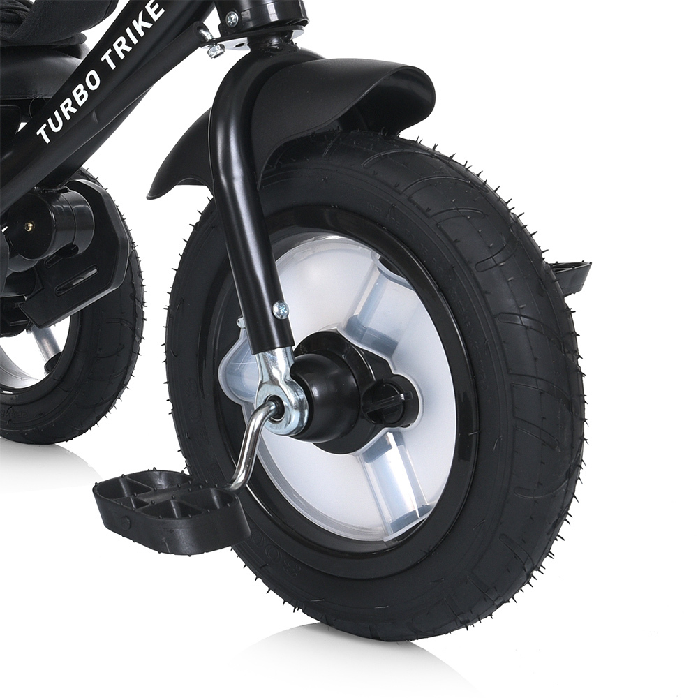 Дитячий триколісний велосипед Turbo Trike MT 1006 гумові колеса