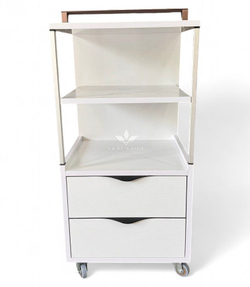 Педикюрний візок BVC ДСП з розетками