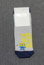 Шкарпетки "Minion", бавовна ТМ "Belino"
