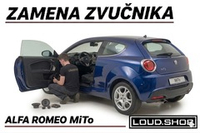 Komplet Zvučnika Alfa Romeo Mito