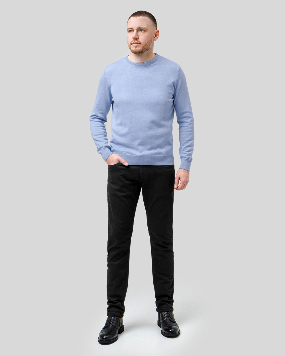 Джинси чоловічі Straight Fit чорні (арт. 8862300202)