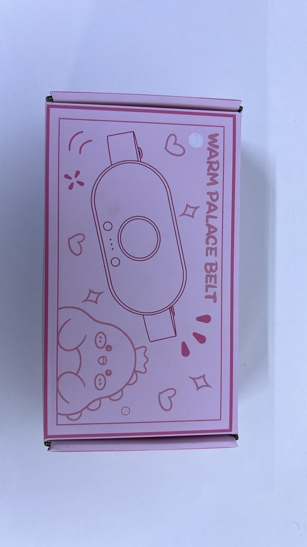 Пояс-грелка розовая