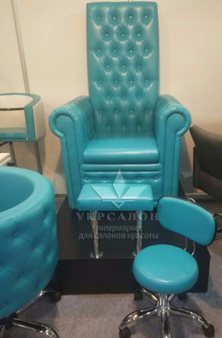 Педикюрное крісло трон queen