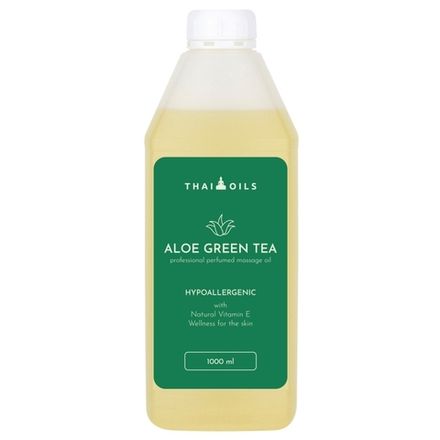 Массажное масло Aloe Green Tea
