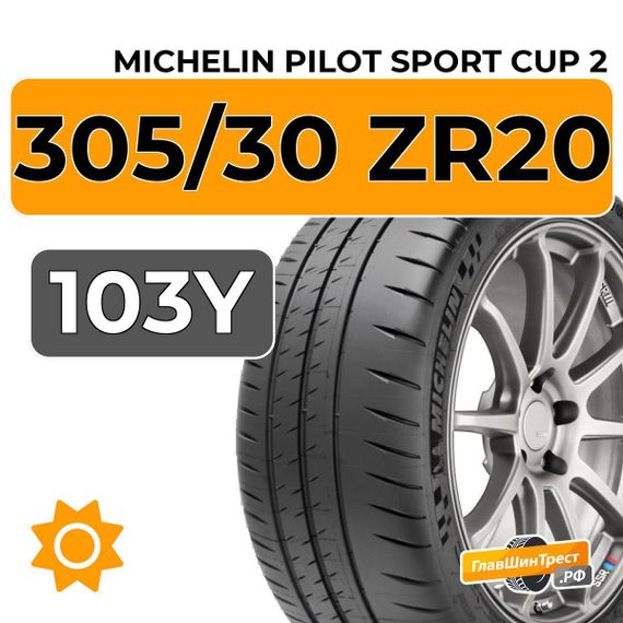Michelin Pilot Sport Cup 2 305/30 ZR20 103Y XL