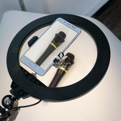 Кільцева настільна світлодіодна лампа LED з регулюванням світла X-LED-10