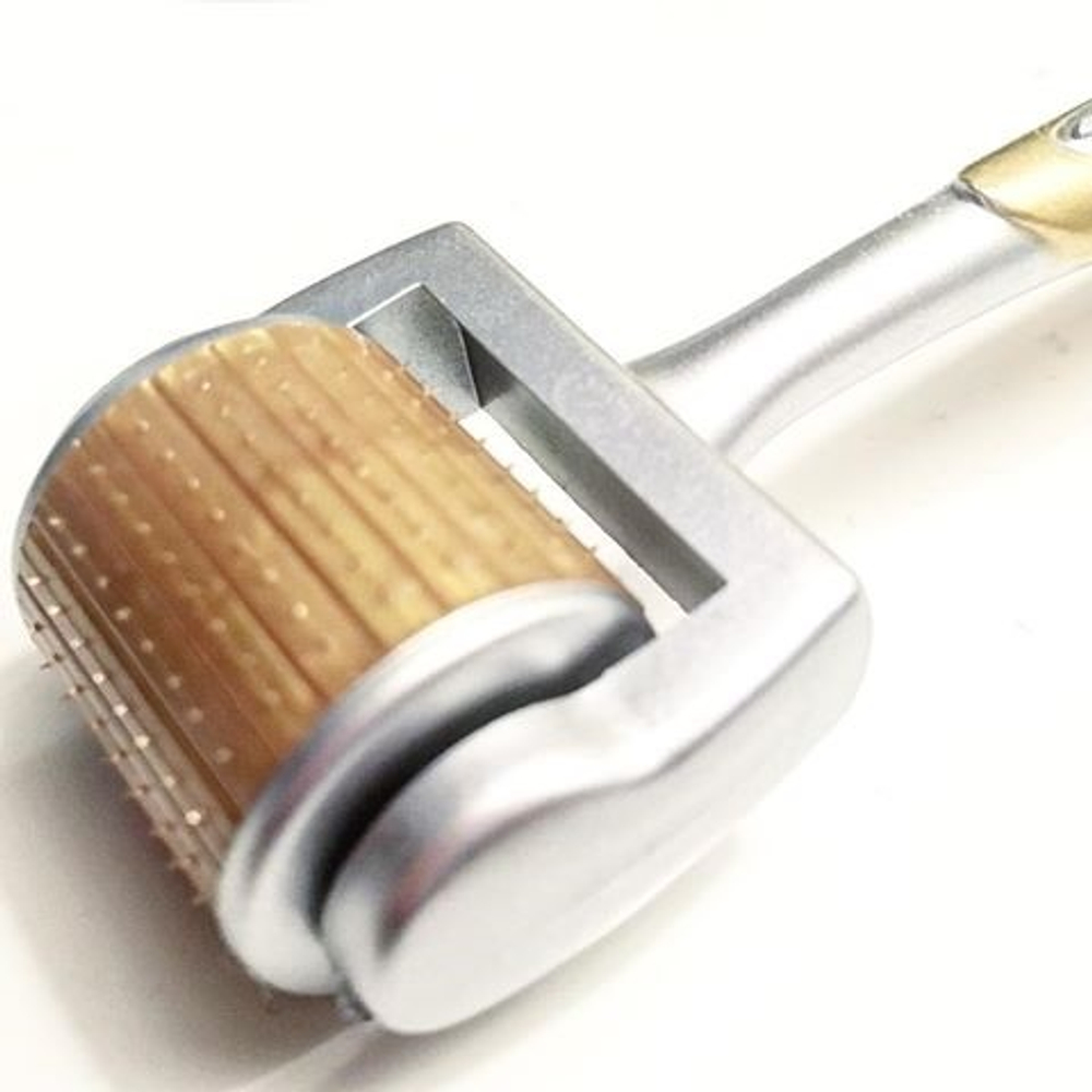 Мезороллер ZGTS с позолоченными иглами из титанового сплава