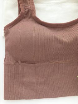 Удлиненный рифленый топ