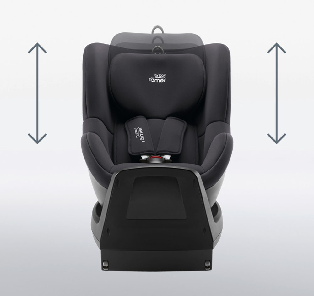 Автокресло детское Britax Römer Dualfix Plus с базой Isofix 0+/1 (0-20 кг)
