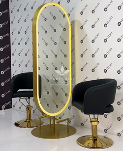 Комплект перукарської меблів Orion Leonor Gold