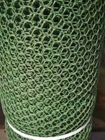 Заборы садовые пластиковый сота (ромб) 1,5м Х 30м (ячейка 20Х20 мм)