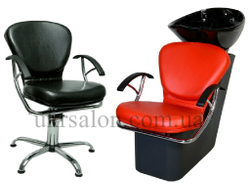 Парикмахерская мойка Prima с креслом Tina