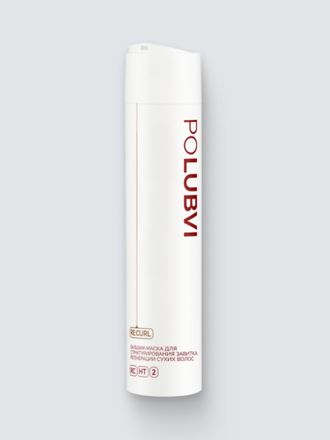 Бальзам-маска RE:CURL для структурирования завитка и регенерации сухих, жестких и поврежденных волос
