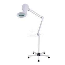 Лампа-лупа світлодіодна S5 на штативі з регульованою яскравістю світла