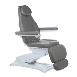 Косметологічна електрична кушетка Modena (3 мотори), сіра