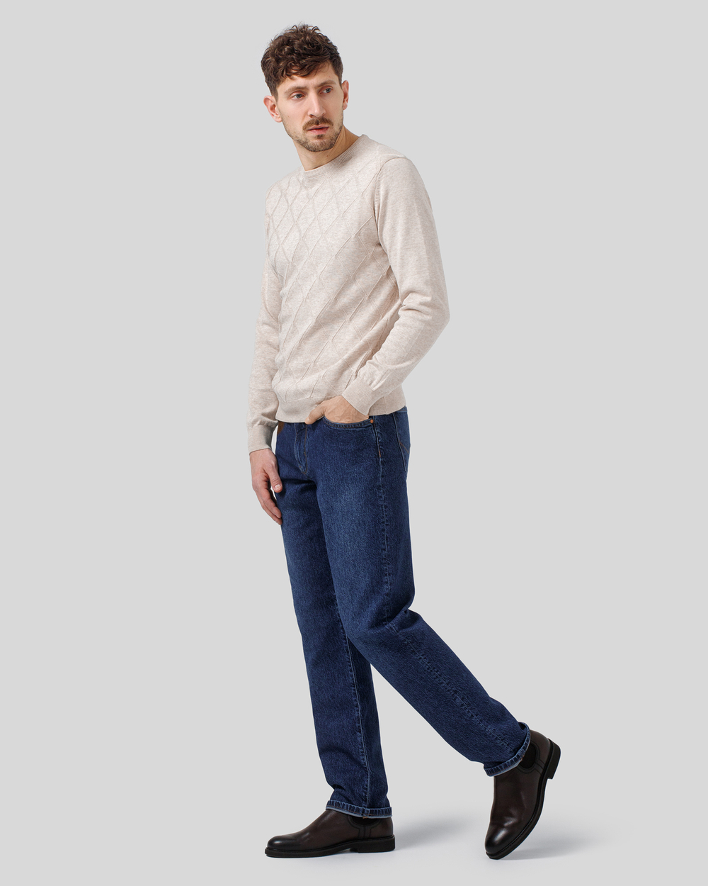 Джинси чоловічі Regular Fit сині (арт. 8862300404)