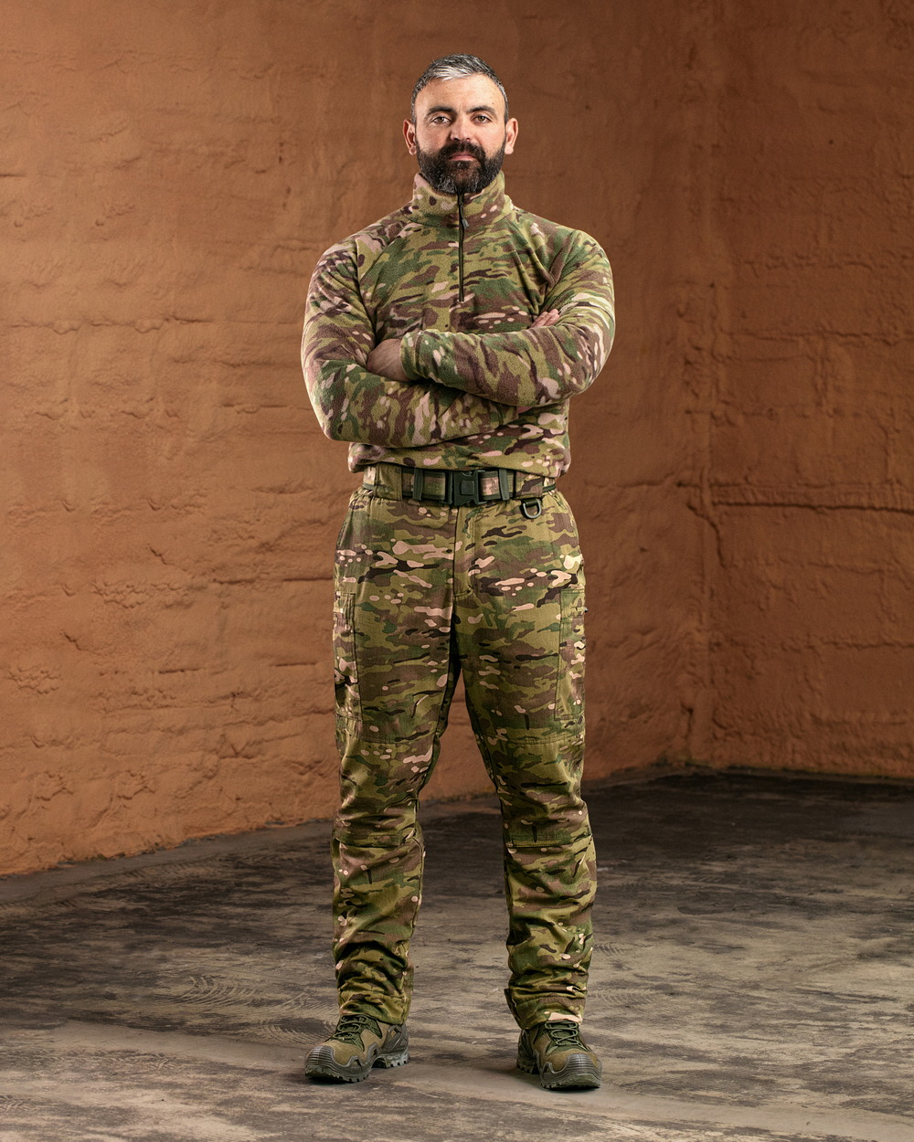 Штани тактичні утеплені флісом мультикам чоловічі (арт. 5662200401)