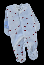 Чоловічок "Серденько", бавовна рубчик ТМ "Happy ТОТ" (56 см)