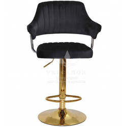 Стільчик для візажу Jef velor Gold