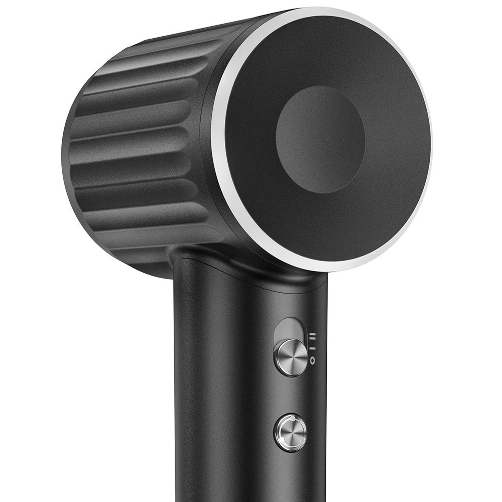 Фен Laifen Retro профессиональный с ионизацией, 2 насадки, черный