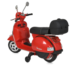 Дитячий електромотоцикл 2 колісний ретро VESPA PX 150 M 4939EL