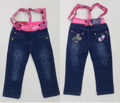 Джинси “Мінні”, джинс на флісі ТМ "Merkiato"