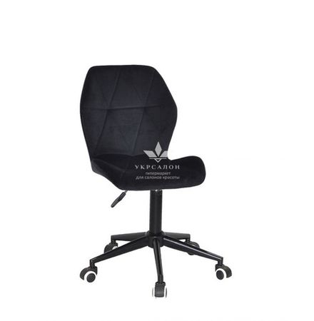 Стульчик мастера Alby Modern Black Velor