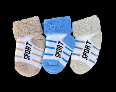 Шкарпетки "Sport", махра ТМ "Eslayn" (3-12 міс)