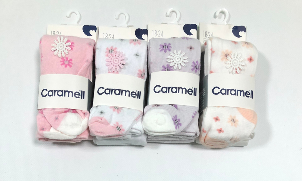 Колготки "Квіточка", котон ТМ "Caramell"