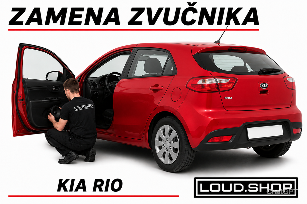 Komplet Zvučnika Kia Rio 2011-2017