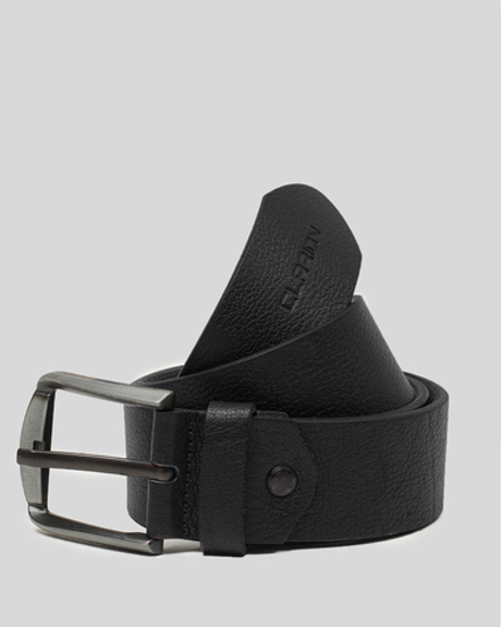 Ремінь шкіряний чорний (арт. 9462300201)