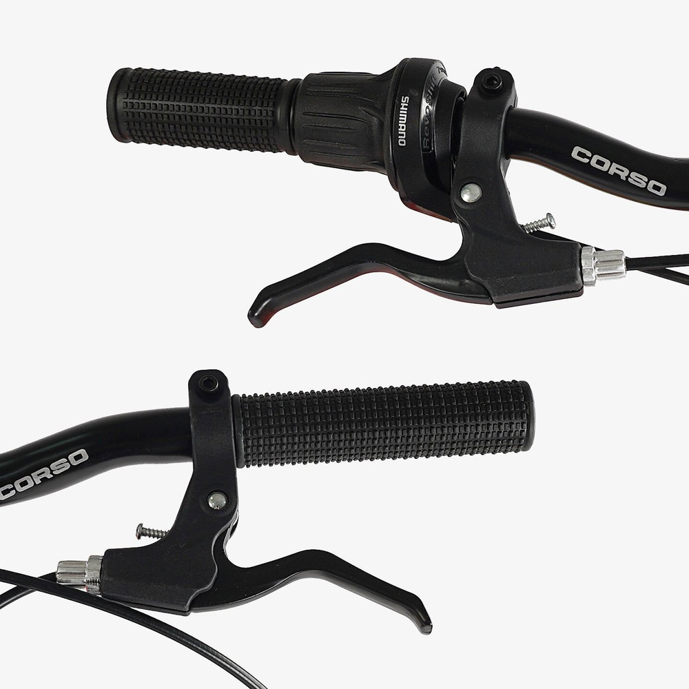 Детский спортивный велосипед 20 дюймов Corso Spirit, оборудование Shimano