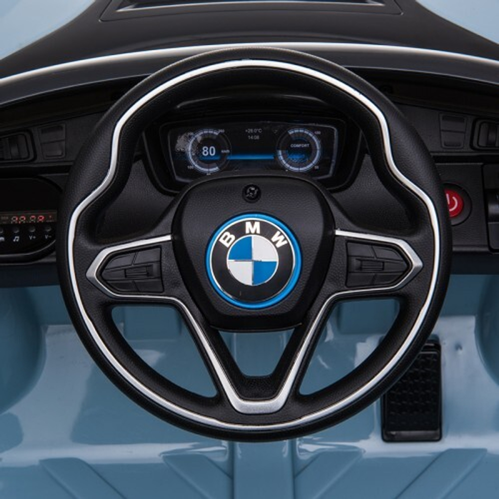 Детский электромобиль спорткар BMW i8 Coupe 50 W 2 мотора