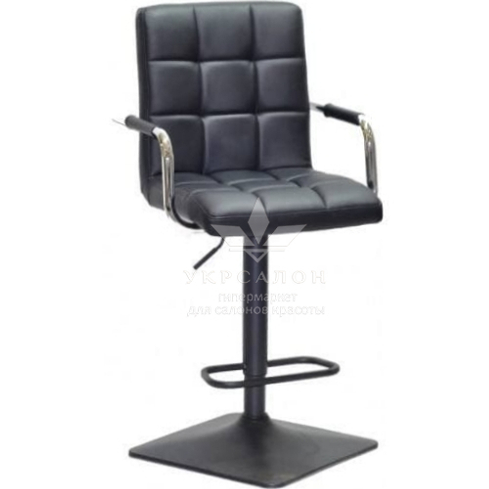 Стульчик для визажа Florida black quadro