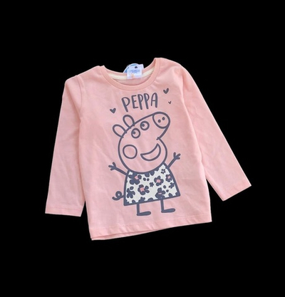 Реглан "Peppa", бавовна ТМ "George" (80/86 см)