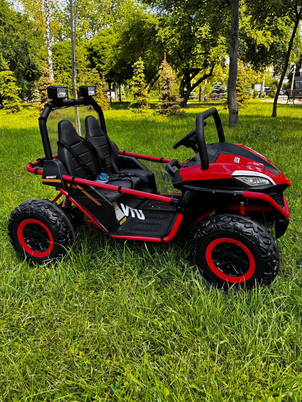 Детский двухместный электромобиль джип багги 4WD "WeKids Cars"