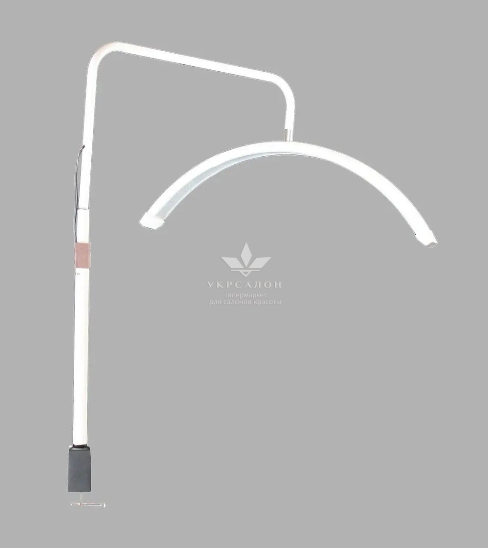 Бестеневая настольная Led лампа на струбцине Moon HD-M6X (SP-006), 50 Вт, белая