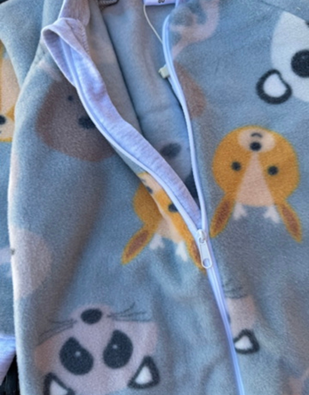 Комбінезон (ромпер) "Лісові звірята", фліс ТМ "Merry bee"