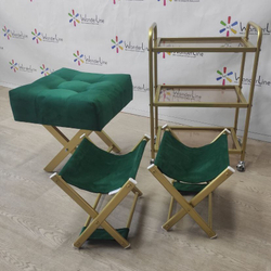 Стульчик для педикюра Tertio 2 Gold