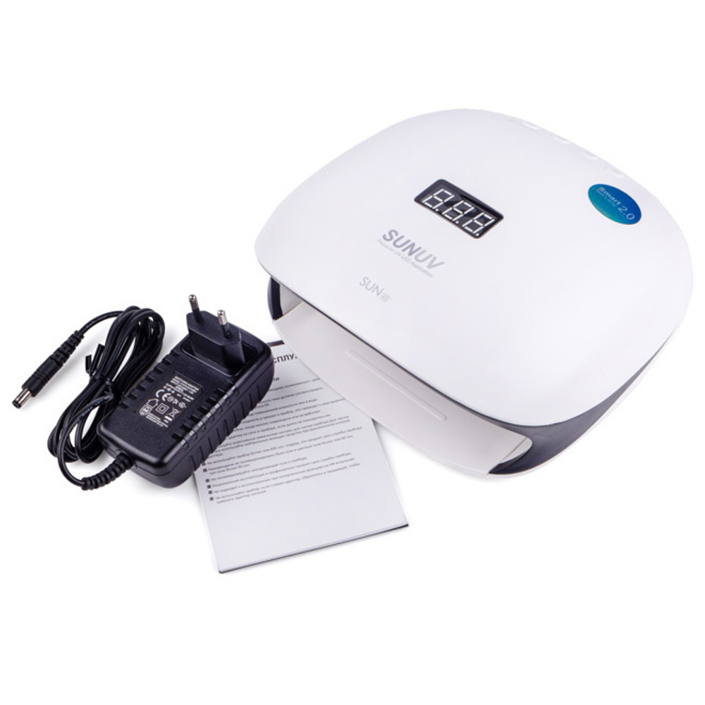 Лампа для манікюру LED+UV Sun 4s, нового покоління з кварцовими діодами, 48Вт оригінал