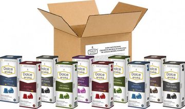 Коммерческая упаковка!!!Кофе в капсулах Nespresso Dolce Aroma в ассортименте 20х10шт (200шт)