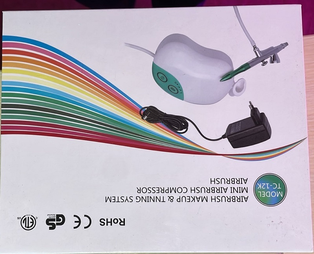 Компрессор з аерографом 0,3 мм Fengda Royalmax TC-12K