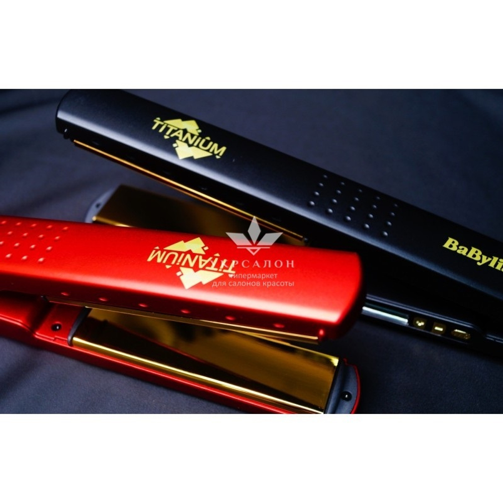 Выпрямитель для волос BaByliss Pro Black Titanium