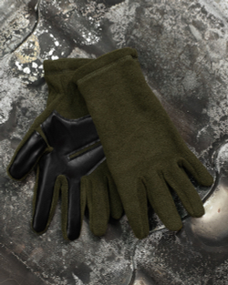 Рукавички тактичні флісові кольору хакі (арт. 9062300101)