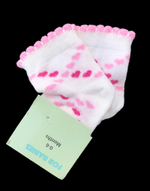 Шкарпетки "Сердечки", котон ТМ "Karatepe socks" (0-6 міс)