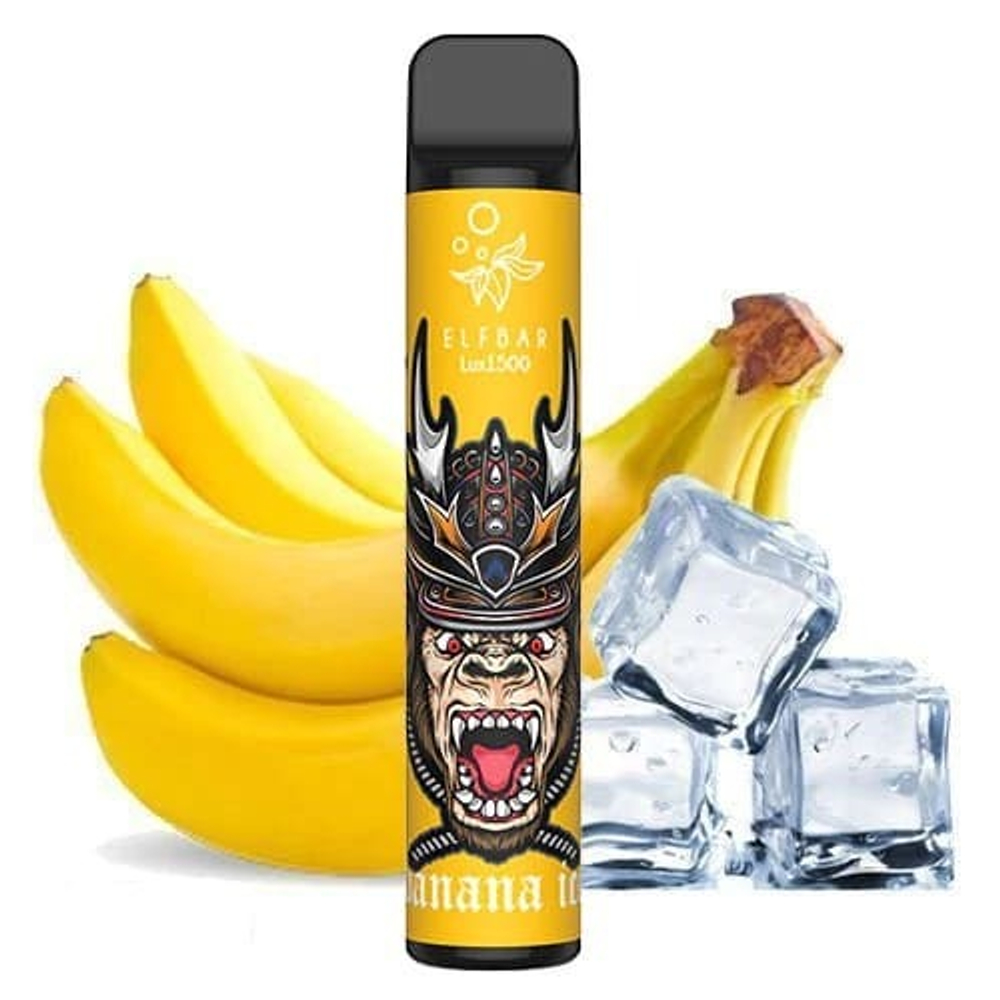 Elf Bar 1500 - Banana Ice 5% Nic lux
