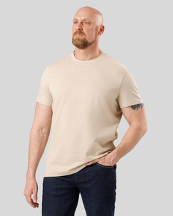 Футболка чоловіча світло-бежева (арт. 7462300607)