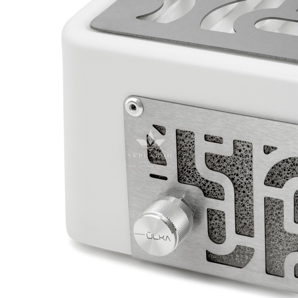 Витяжка для манікюру настільна Ulka Prime, колір білий (сітка металік)